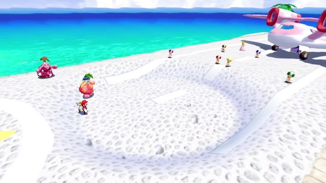 Super Mario Sunshine – L'aéroport : intro