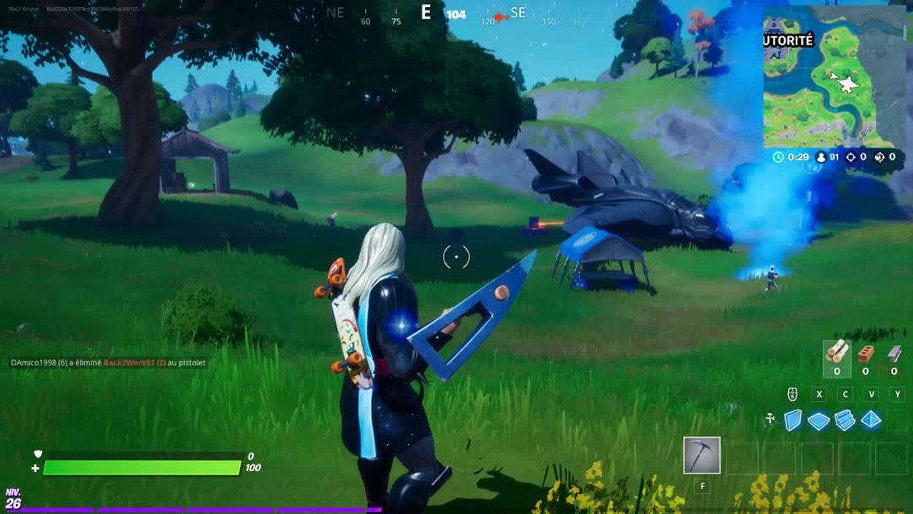 Éliminer des robots Stark aux sites d'atterrissages de patrouilles Quinjet (défis de la semaine 1)