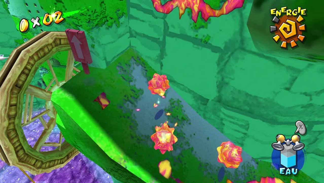 Super Mario Sunshine – Baie Noki : soleil n°1 "Le gardien du bouchon"