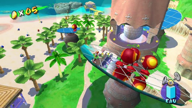Super Mario Sunshine – Gelato-les-flots : soleil n°2 Les miroirs en folie !