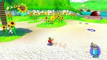 Super Mario Sunshine – Parc Pinna : pièces bleues de l'épisode 8