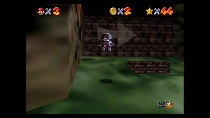 Super Mario 64 – Caverne brumeuse : étoile n°6 "Attention aux boulets !"