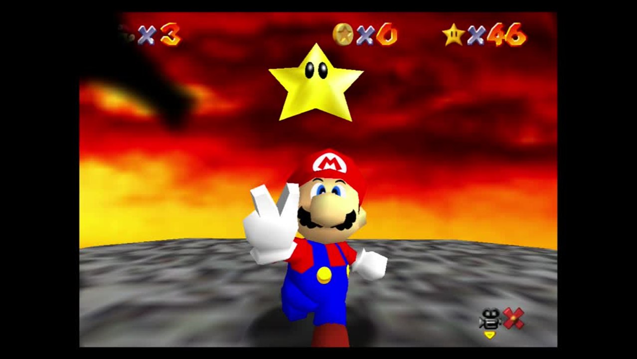 Super Mario 64 – Laves fatales : étoile n°1 "Cramez le Gros Moche"
