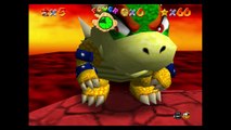 Super Mario 64 – Bowser des laves : combat contre Bowser