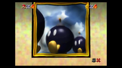 Super Mario 64 – Bataille de Bob-Omb : étoile n°3 "Canon vers l'île perchée"