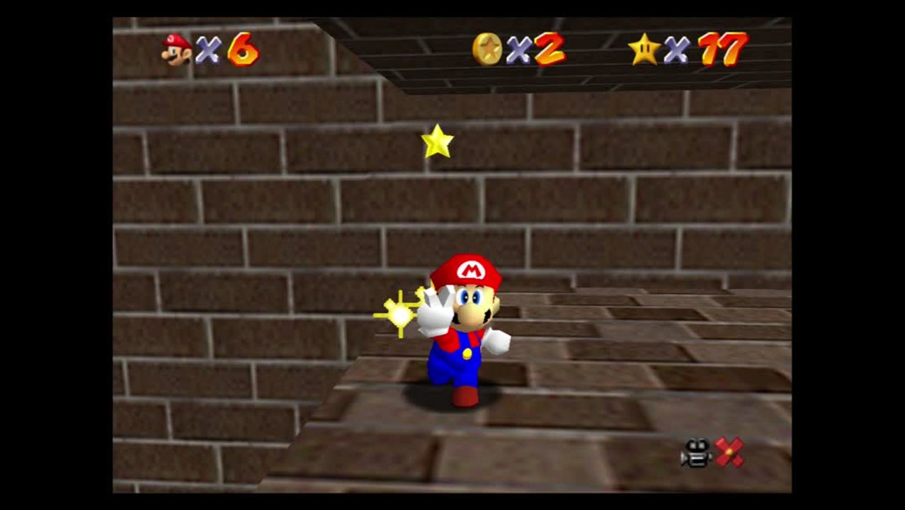 Super Mario 64 – Forteresse de Whomp : étoile n°3 "Canon vers les cieux"