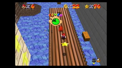 Super Mario 64 – Monde trempé-séché : étoile n°3 "Énigme des chiffres cachés"