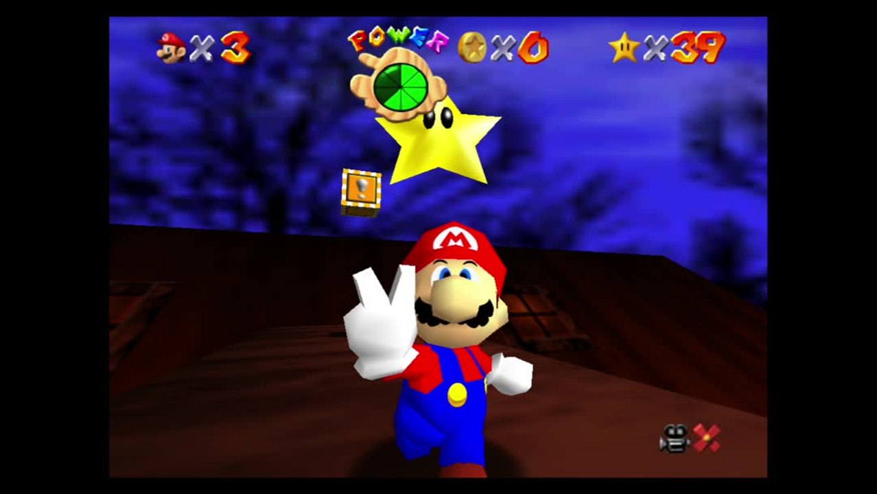 Super Mario 64 – Manoir de Big Boo : étoile n°5 "Balcon de Big Boo"