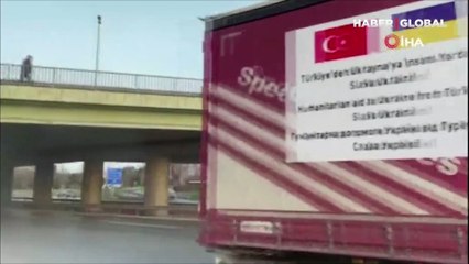 Türkiye'den giden 13 yardım tırı daha Ramazan'ın ilk gününde Ukrayna'ya ulaştı