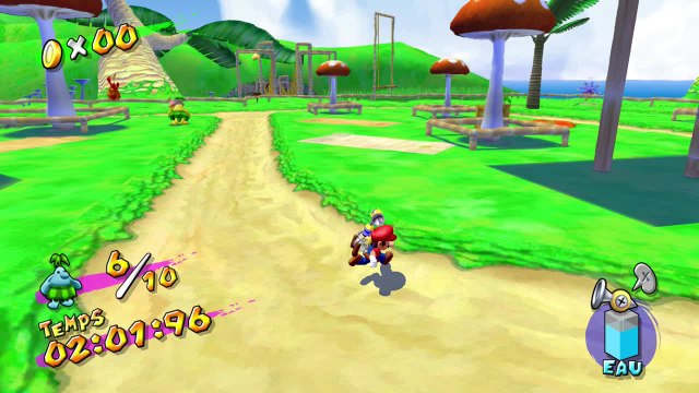 Super Mario Sunshine – Village Pianta : soleil n°6 Les dix Pianta en danger