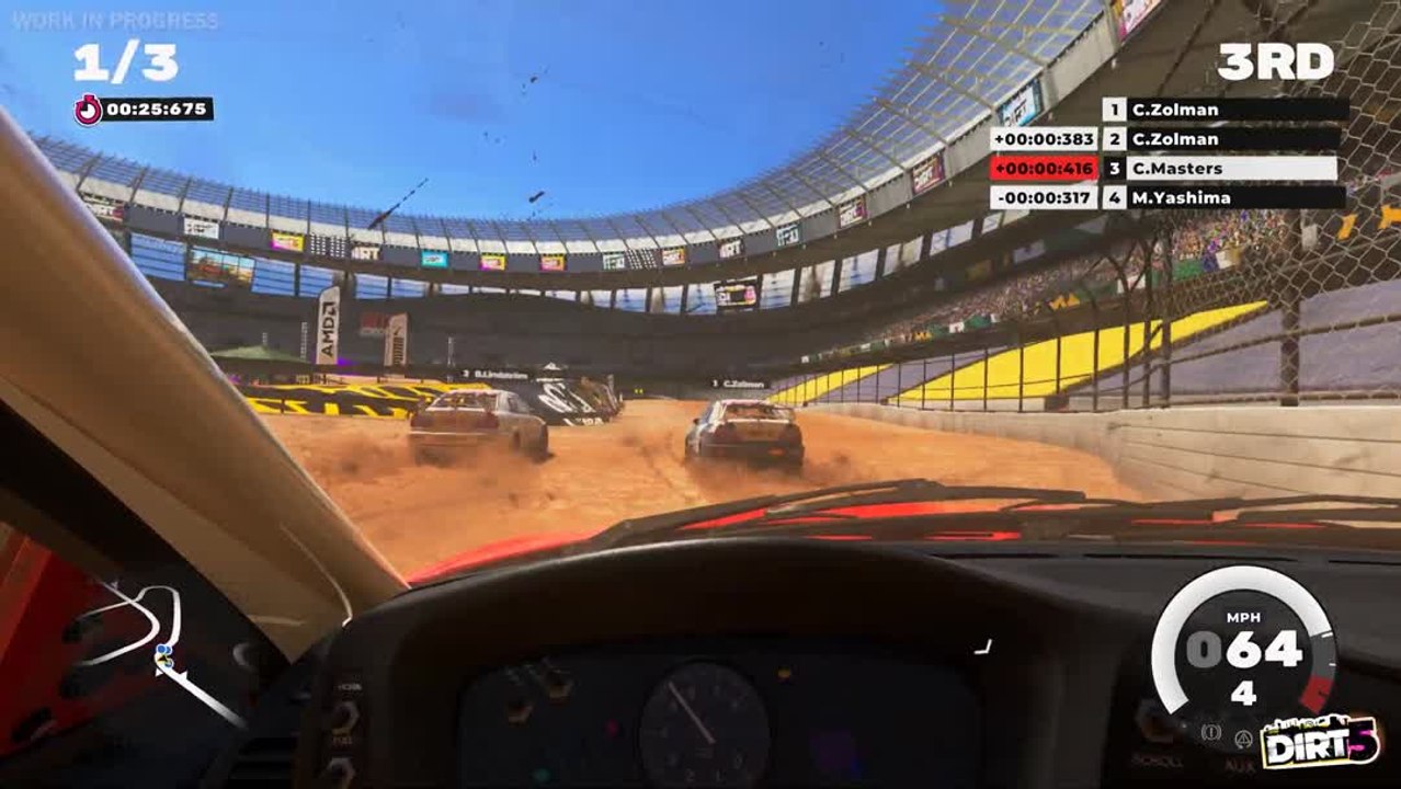 DIRT5 Cape Town Stadium Racing