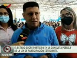 Instalada consulta pública de la Ley de Participación Estudiantil en el estado Sucre