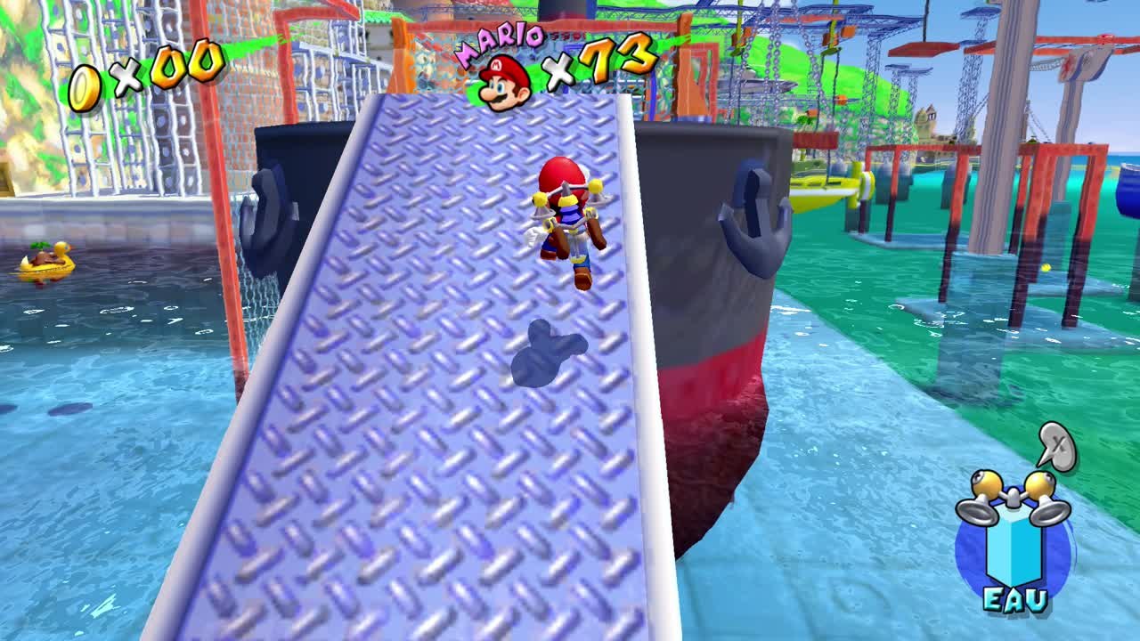 Super Mario Sunshine – Port Ricco : soleil n°8 "Insatiable Yoshi"