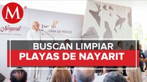 Anuncian inversión histórica en playas de Nayarit para seguridad y reactivar el turismo