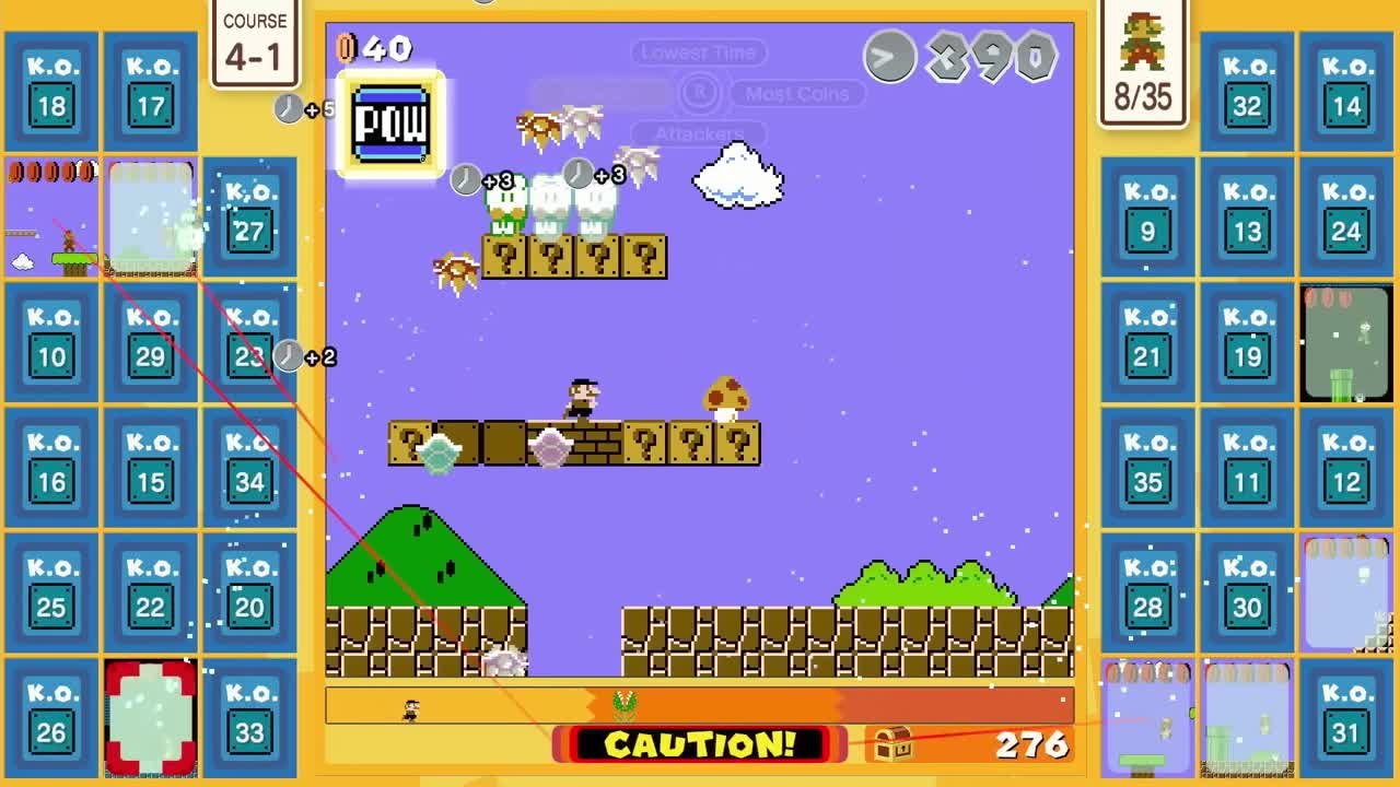 Super Mario Bros. 35 - Le battle royal de Nintendo maintenant disponible