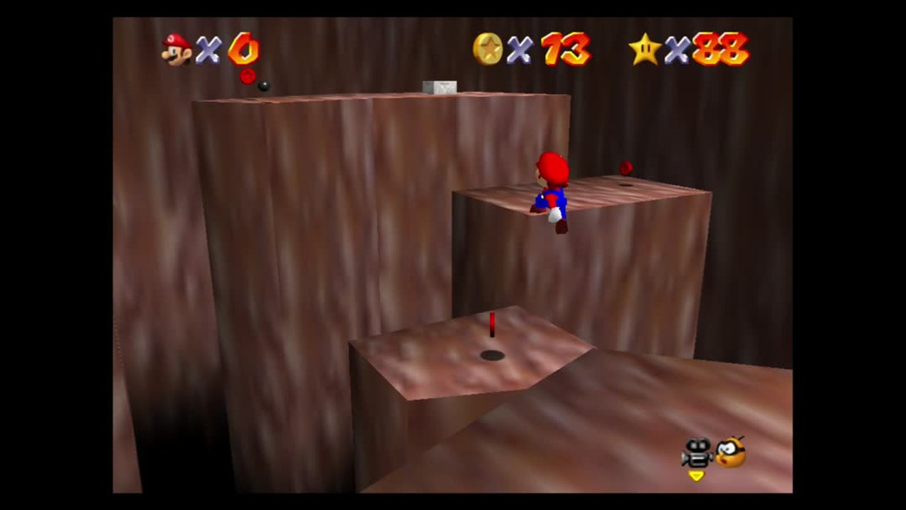 Super Mario 64 – Île grands-petits : étoile n°5 "Pièces rouges du gigoteur"