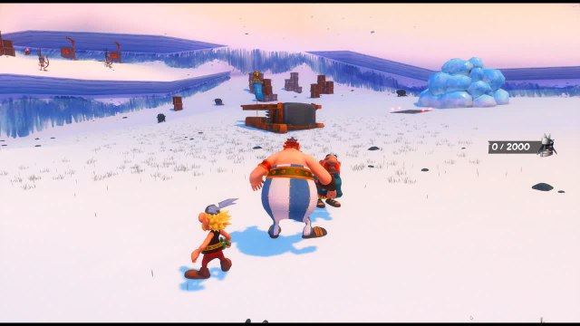 Astérix & Obélix XXL Romastered : Combats + glissade
