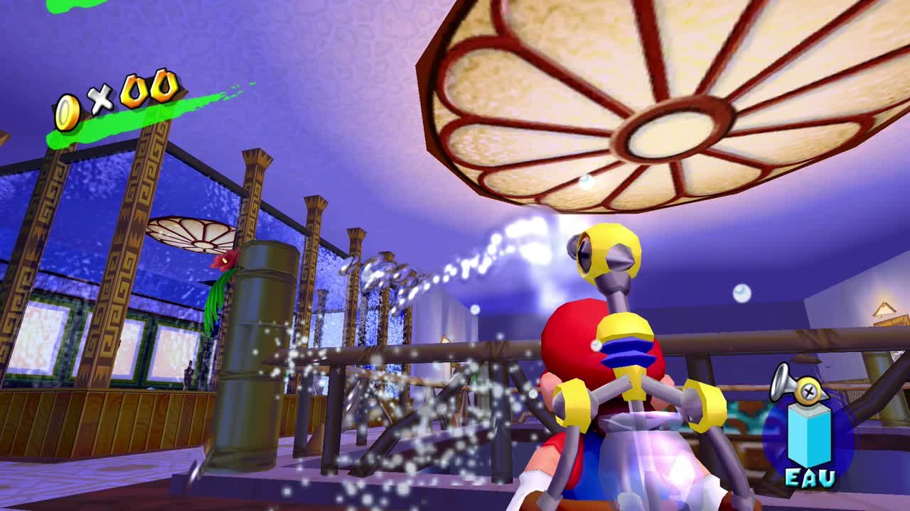 Super Mario Sunshine – Plage Sirena : soleil n°7 "L'insaisissable Antimario"