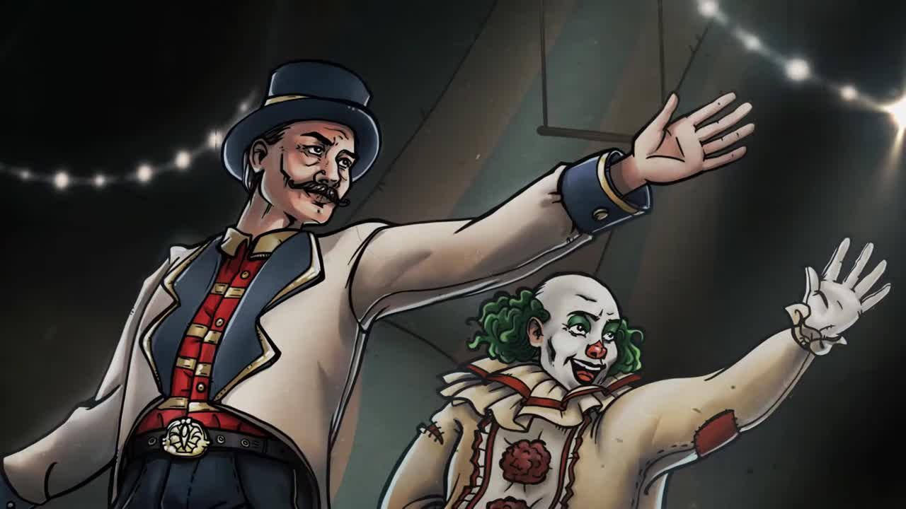 The Amazing American Circus montre son univers étrange en vidéo