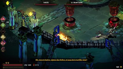 Hades – La salle de Thésée et Astérion le Minotaure