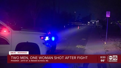 PD: 3 hurt in shooting near 24th Street and Indian School Road