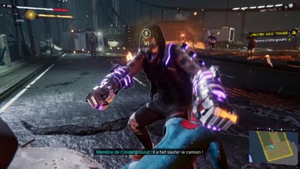 Bataille sur le pont contre l'Underground