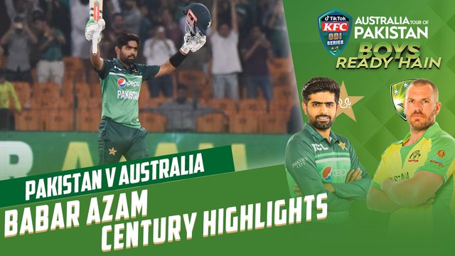 Babar Azam Century Highlights | Pakistan vs Australia | 3rd ODI 2022 | PCB | MM2T