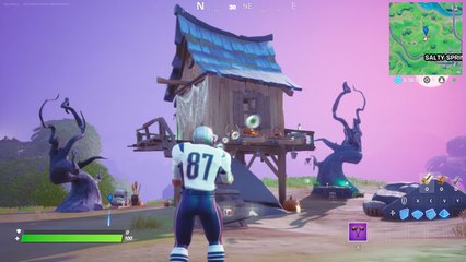 Télécharger la video: Fortnite, Chapitre 2, saison 4 : Visiter plusieurs cabanes de sorcières (défis Fortnite : Cauchemars)