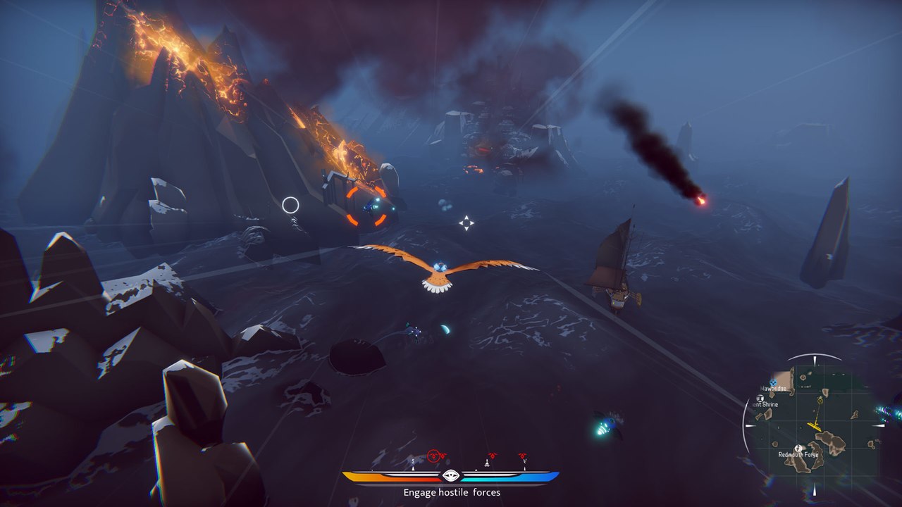 Falconeer GP dogfight