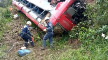 Tragedia en Santa Rosa, Cauca: 5 muertos y varios heridos por bus que cayó al abismo
