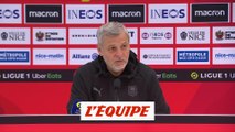 Genesio : « On a montré du caractère » - Foot - L1 - Rennes