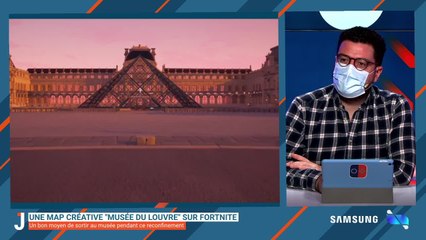 Comme Joe Biden, le Louvre débarque sur Fortnite !