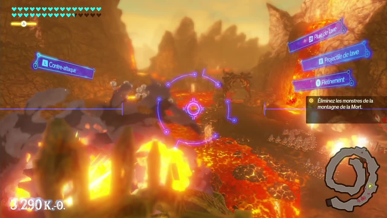 Hyrule Warriors : L'Ère du Fléau - Pilotage de Vah'Rudania