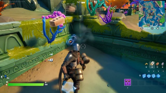 Fortnite, saison 5, quête journalière : Trouver des nains de jardin à Coral Castle