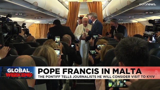 Pope Francis criticises Russia's 'infantile and destructive' war in Ukraine