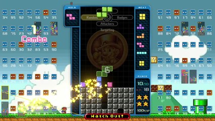 Tetris 99 - Grand Prix 18 Super Mario All-Stars