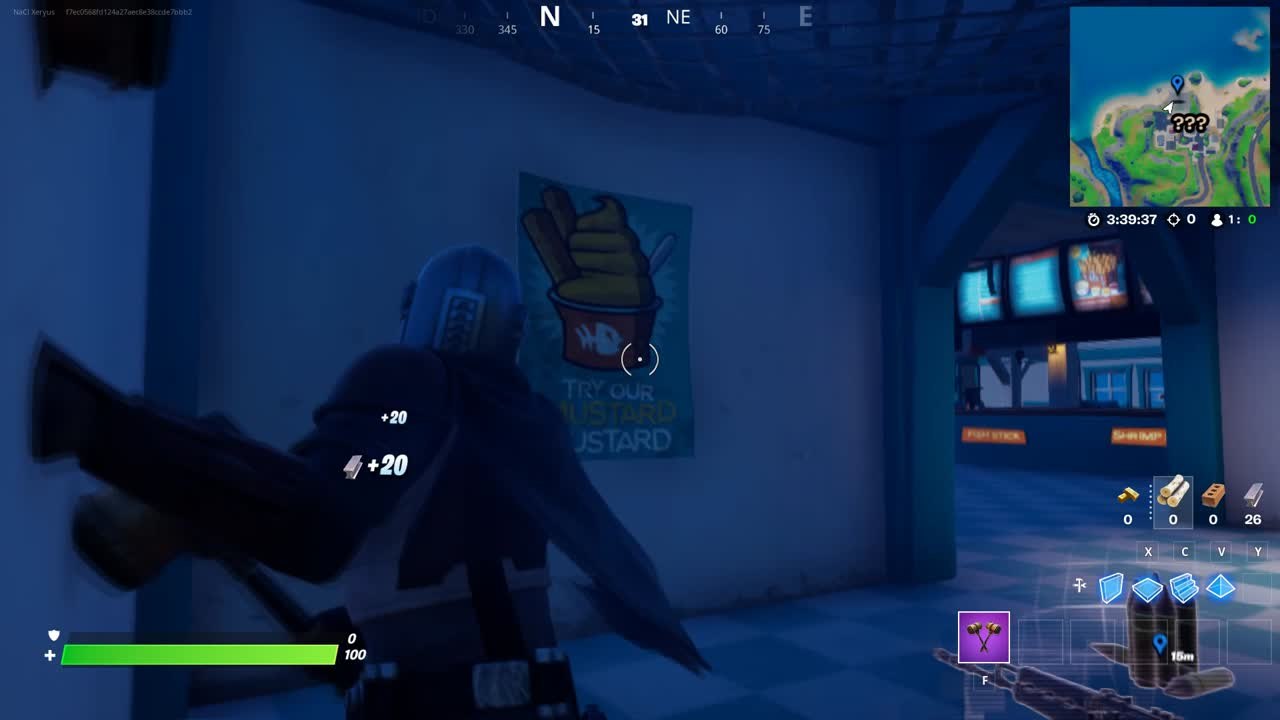 Fortnite, saison 5, quête journalière : Détruire des décorations de restaurant de Poiscaille