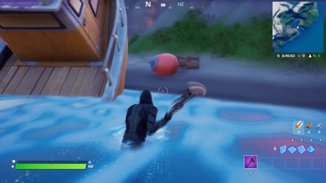Fortnite, saison 5, quête journalière : Détruire des bateaux