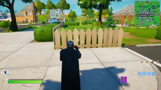 Fortnite, saison 5, quête journalière : Trouver des indices à Pleasant Park, Holly Hedges et Lazy Lake