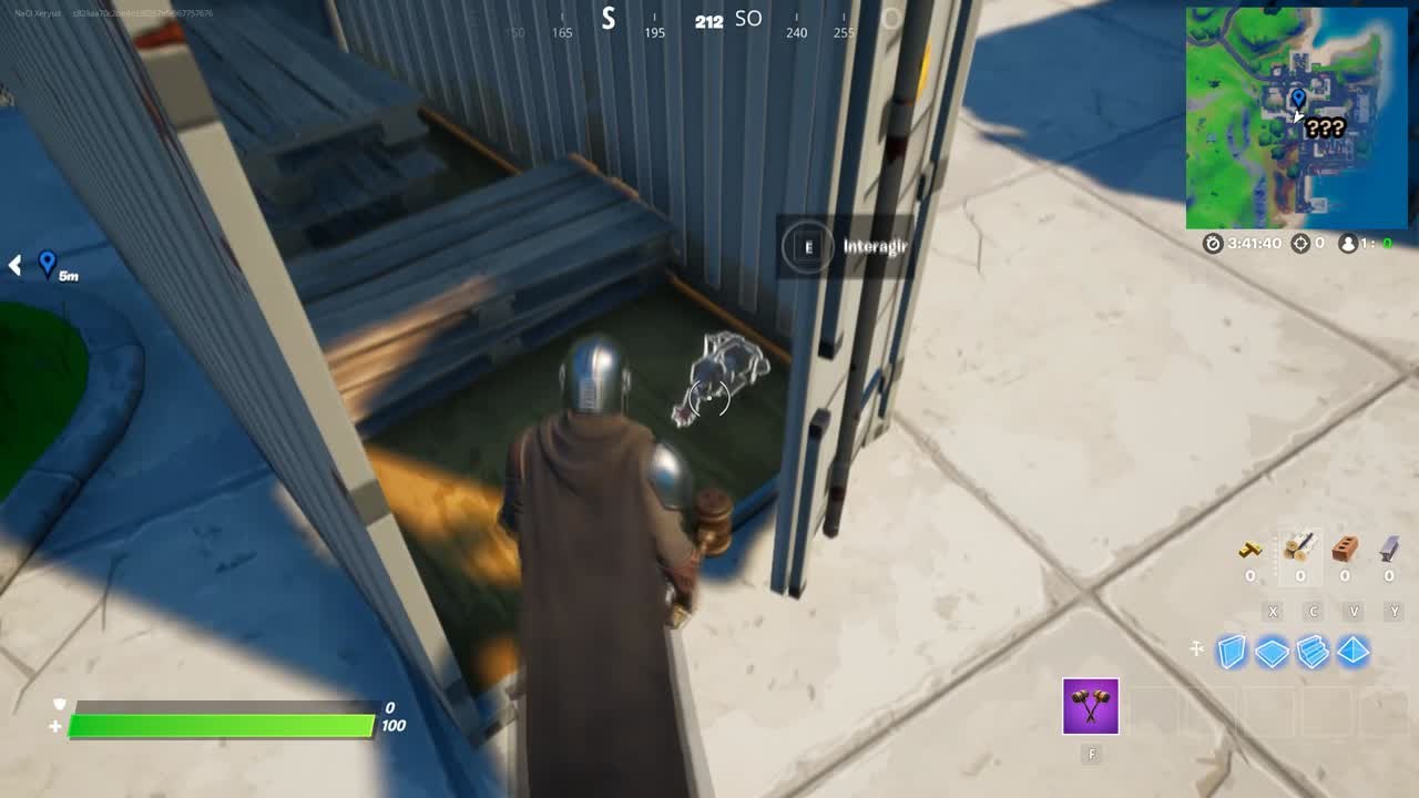 Fortnite, saison 5, quête journalière : Trouver des pièces de voiture