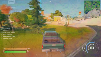 Fortnite, saison 5, quête journalière : Livrer un pick-up à la ferme de Tournesol