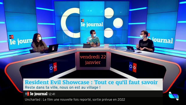 le journal du 22/01/2021 : Resident Evil Village, Creative Assembly...