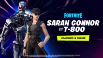 Fortnite - Le T-800 et Sarah Connor de Terminator se montrent en images