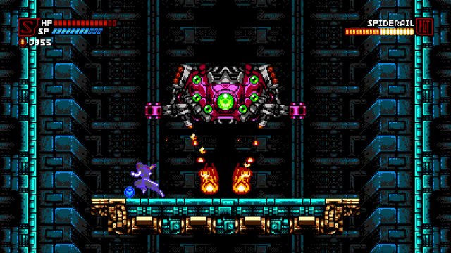 Cyber Shadow : Boss Spiderail