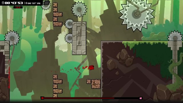 Gameplay : Super Meat Boy Forever 1