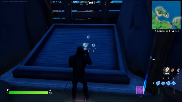 Fortnite, saison 5, quête journalière : Trouver un bunker caché