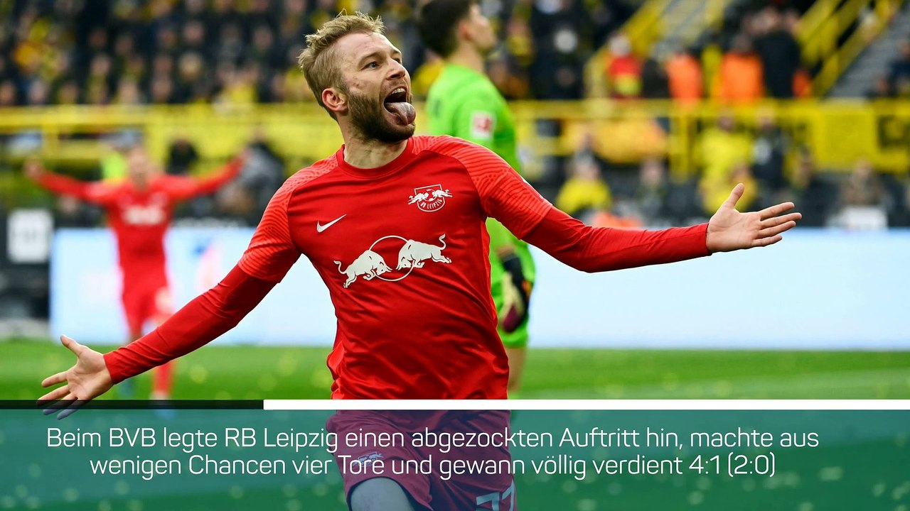 Fakten-Report: RB Leipzig gewinnt 4:1 in Dortmund