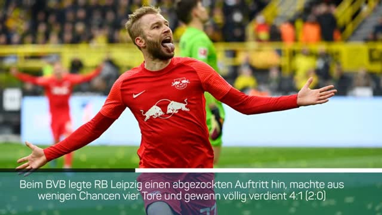 Fakten-Report: RB Leipzig gewinnt 4:1 in Dortmund