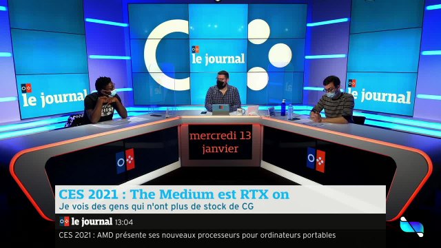 le journal du 13/01/2021 : Indiana Jones, CES 2021...