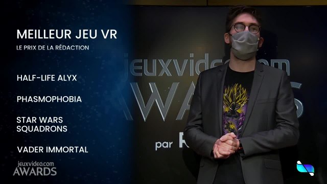 JVCOM AWARDS - Meilleur jeu VR